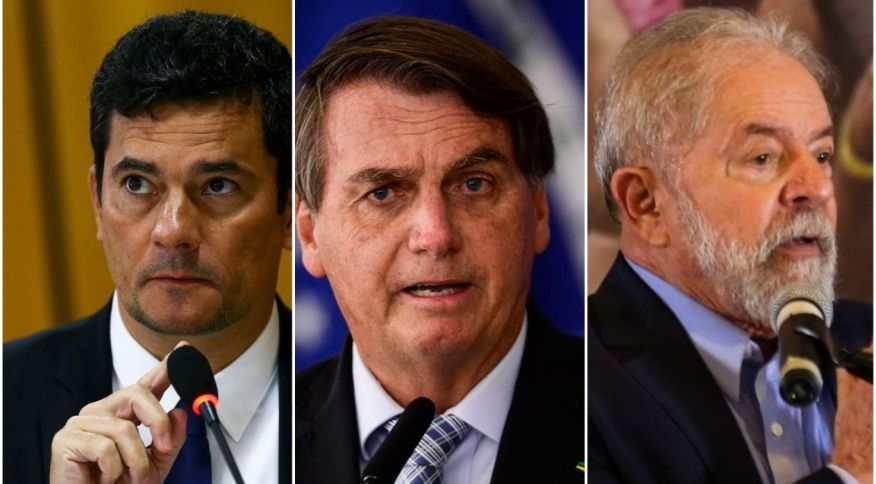 Pesquisa Ipec: Lula tem 48% das intenções de votos; Bolsonaro, 21%, e Moro, 6%
